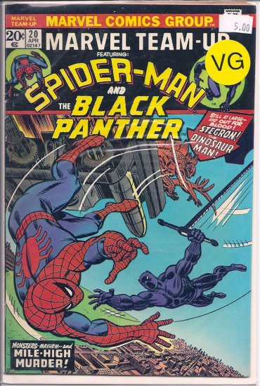 Marvel Team-Up # 20, 4.0 VG