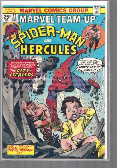 MARVEL TEAM-UP # 28, 4.5 VG +