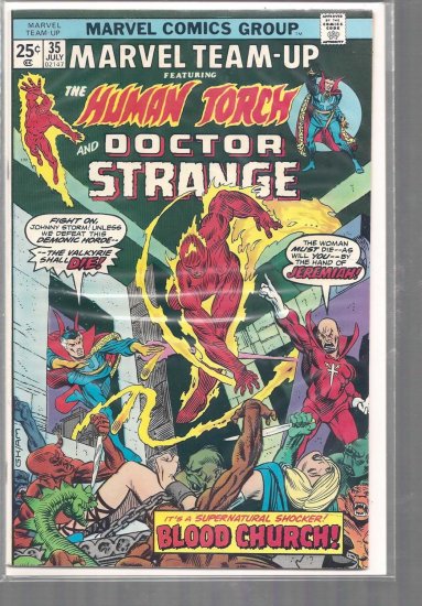 MARVEL TEAM-UP # 35, 5.0 VG/FN