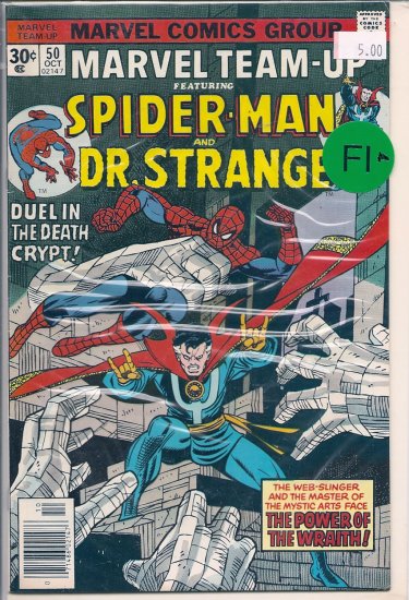 Marvel Team-Up # 50, 5.5 FN -