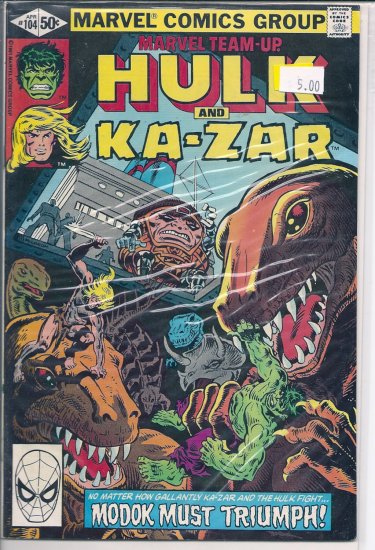 Marvel Team-Up # 104, 9.4 NM