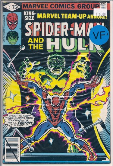 Marvel Team-Up Annual # 2, 8.5 VF +