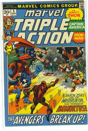 Marvel Triple Action # 5, 4.5 VG +
