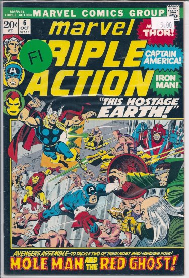 Marvel Triple Action # 6, 6.0 FN
