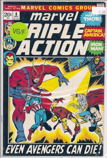 Marvel Triple Action # 8, 5.0 VG/FN
