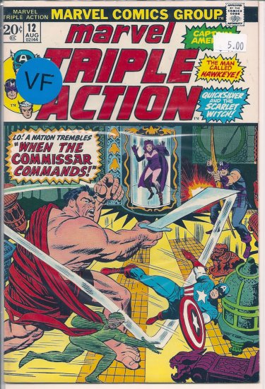 Marvel Triple Action # 12, 8.0 VF