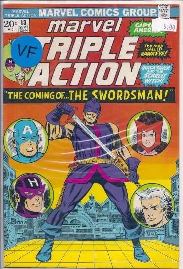 Marvel Triple Action # 13, 8.0 VF