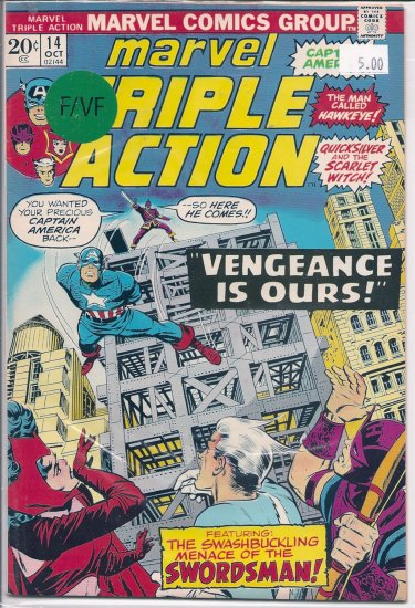 Marvel Triple Action # 14, 7.0 FN/VF