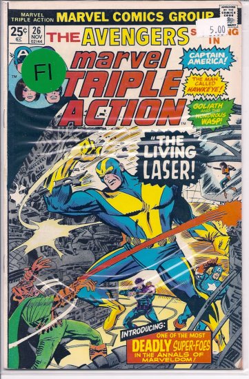 Marvel Triple Action # 26, 6.0 FN