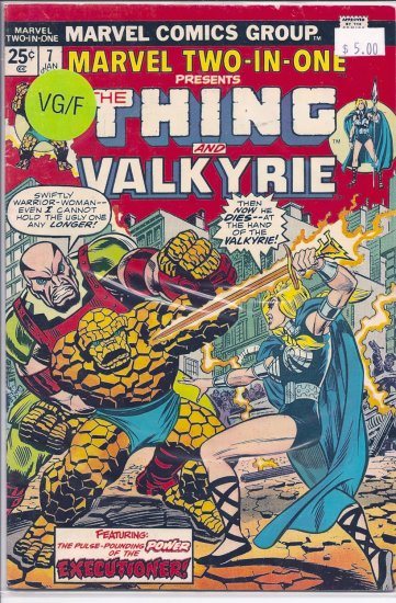 Marvel Two-in-One # 7, 5.0 VG/FN