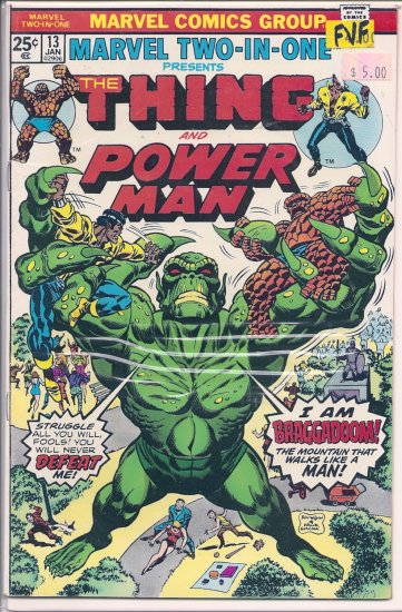 Marvel Two-In-One # 13, 7.0 FN/VF