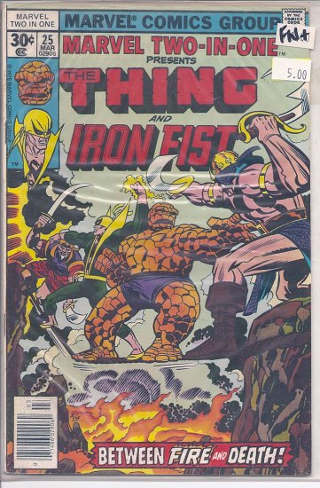 Marvel Two-In-One # 25, 6.5 FN +