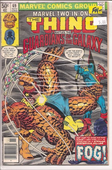 Marvel Two-in-One # 69, 5.5 FN -