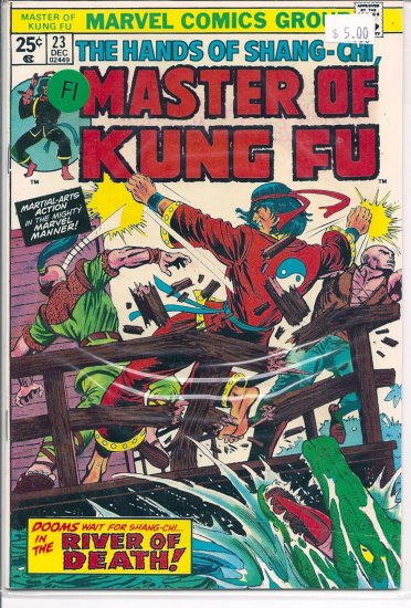 Master of Kung Fu # 23, 6.0 FN