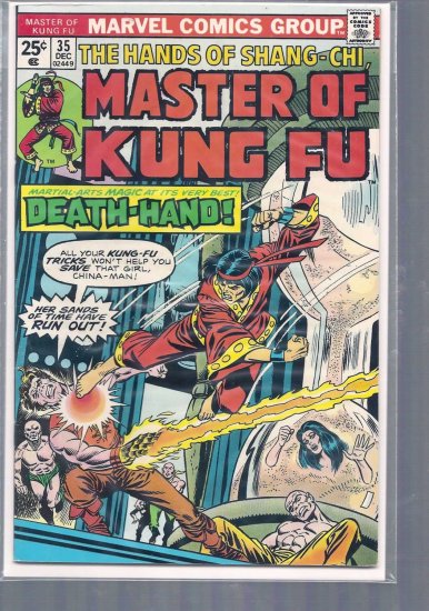 MASTER OF KUNG FU # 35, 5.0 VG/FN