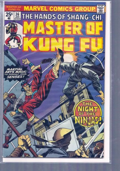 MASTER OF KUNG FU # 36, 7.0 FN/VF