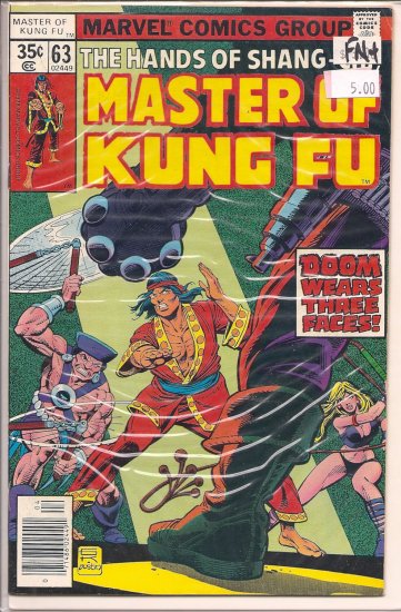 Master of Kung Fu # 63, 6.5 FN +
