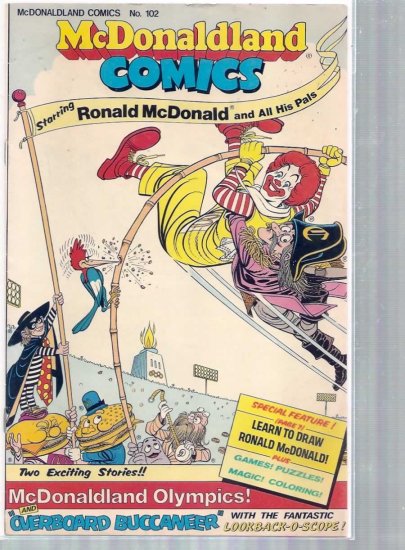 MCDONALD COMICS # 102, 5.0 VG/FN