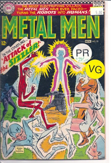 Metal Men # 22, 0.5 PR