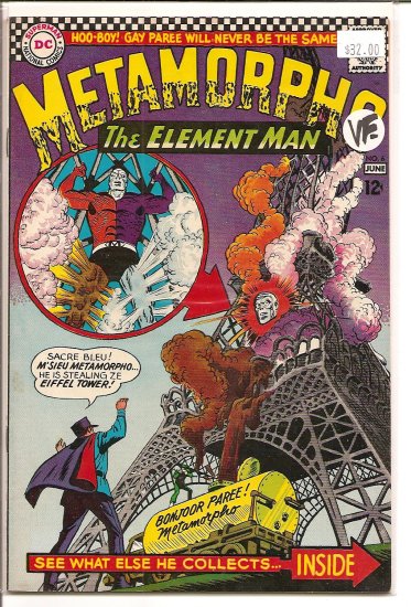 Metamorpho # 6, 7.5 VF -