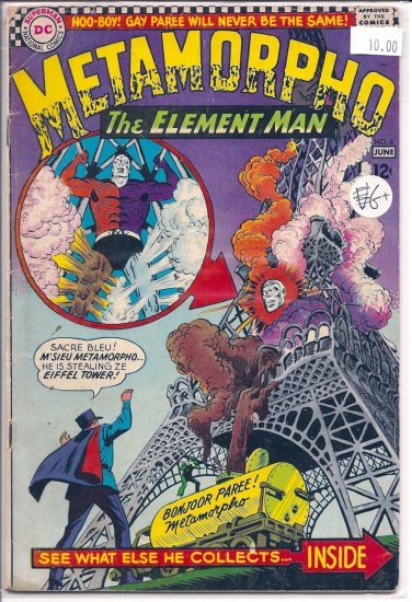 Metamorpho # 6, 2.5 GD +