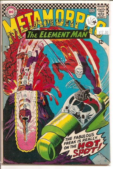 Metamorpho # 7, 4.5 VG +