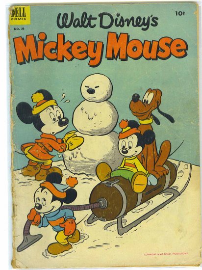 Mickey Mouse # 29, 1.8 GD -