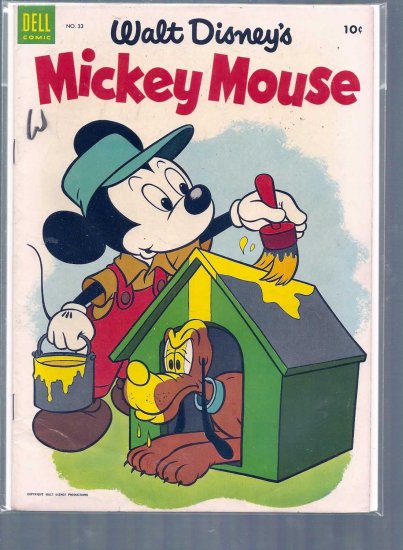 MICKEY MOUSE # 33, 4.5 VG +