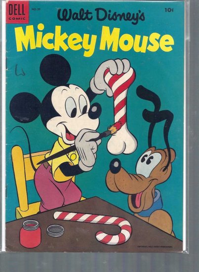 MICKEY MOUSE # 39, 5.0 VG/FN