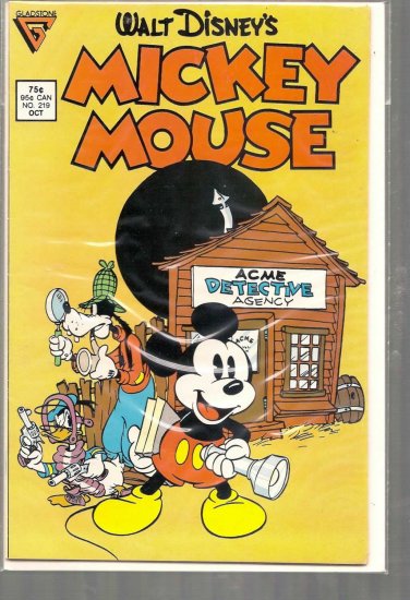 MICKEY MOUSE # 219, 6.5 FN +