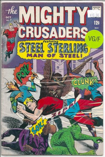 Mighty Crusaders # 7, 5.0 VG/FN