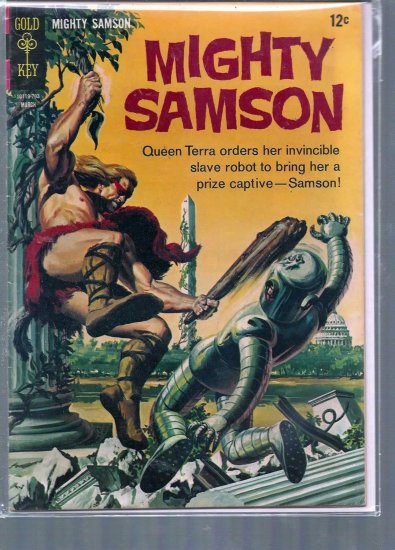 MIGHTY SAMSON # 9, 4.5 VG +