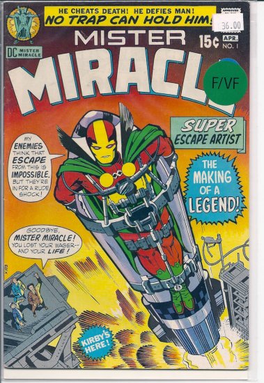 Mister Miracle # 1, 7.0 FN/VF