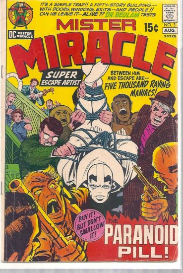 MISTER MIRACLE # 3, 3.5 VG -