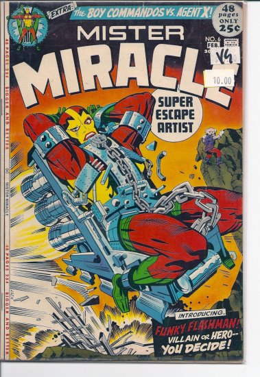 Mister Miracle # 6, 4.0 VG