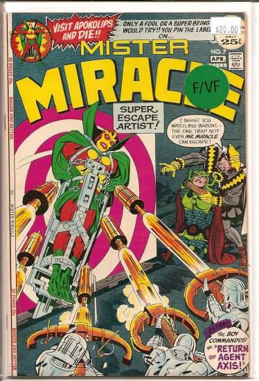 Mister Miracle # 7, 7.0 FN/VF