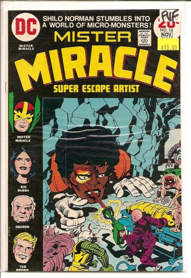 Mister Miracle # 16, 7.0 FN/VF