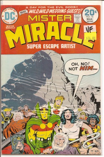 Mister Miracle # 18, 8.0 VF