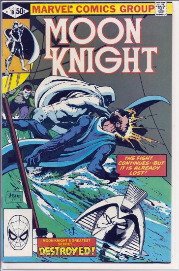 MOON KNIGHT # 10, 6.0 FN