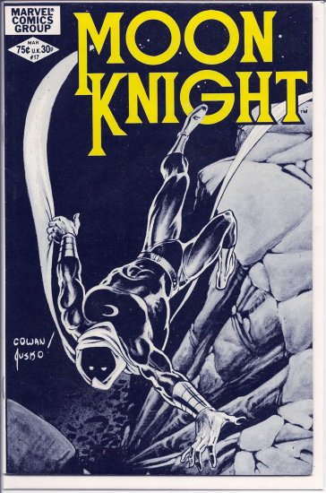 MOON KNIGHT # 17, 7.0 FN/VF