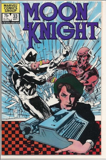MOON KNIGHT # 33, 7.0 FN/VF