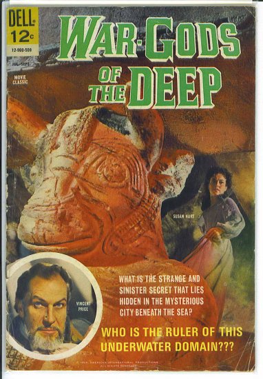Movie Classics War Gods Of The Deep # 1, 4.0 VG