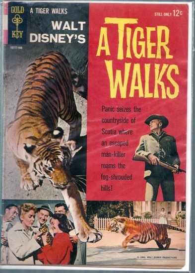 MOVIE COMICS A TIGER WALKS, 2.5 GD +
