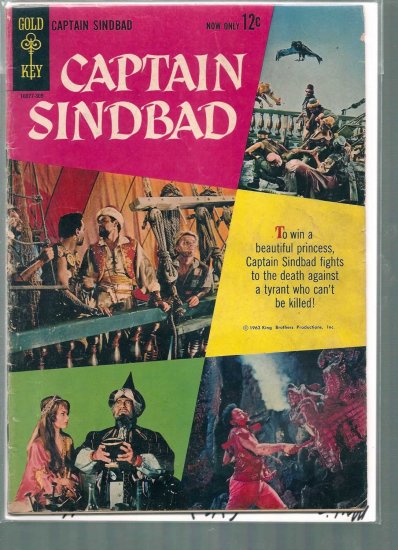 MOVIE COMICS CAPTAIN SINBAD # 1, 4.0 VG