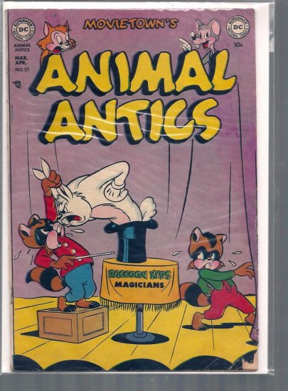 MOVIE TOONS ANIMAL ANTICS # 37, 2.5 GD +