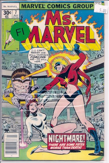 Ms. Marvel # 7, 6.0 FN