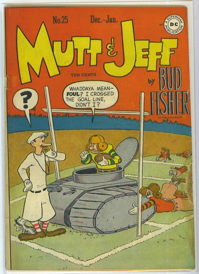 Mutt And Jeff # 25, 4.0 VG