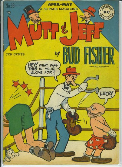 Mutt And Jeff # 33, 3.5 VG -