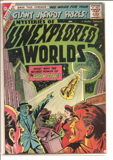 MYSTERIES OF UNEXPLORED WORLDS # 13, 3.5 VG -