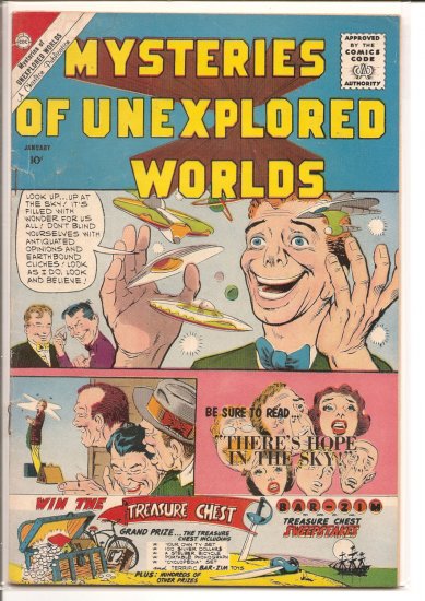 MYSTERIES OF UNEXPLORED WORLDS # 22, 3.5 VG -